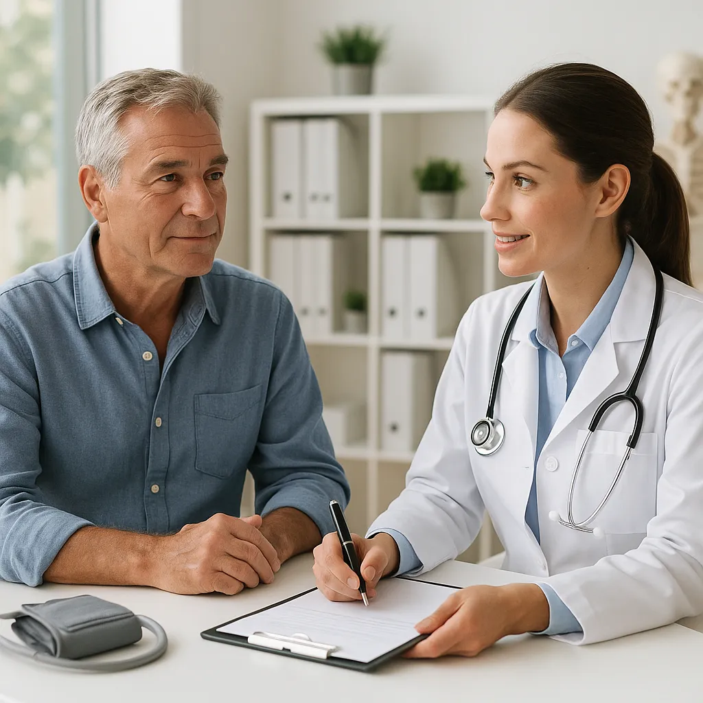 Jährliche ärztliche Untersuchungen in einer Privatklinik